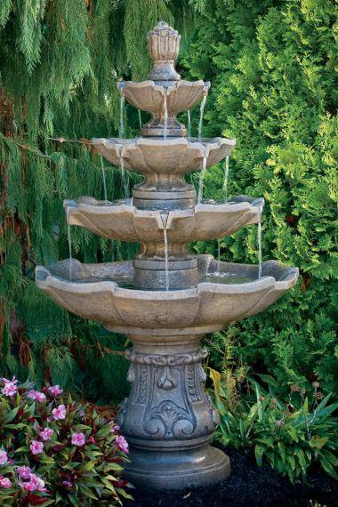 Four or More Tier Fountains